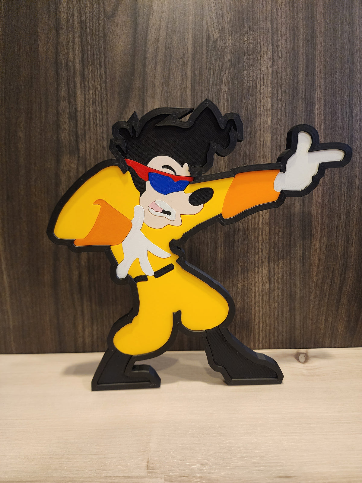 Custom Character 3D printed Wall/Shelf art