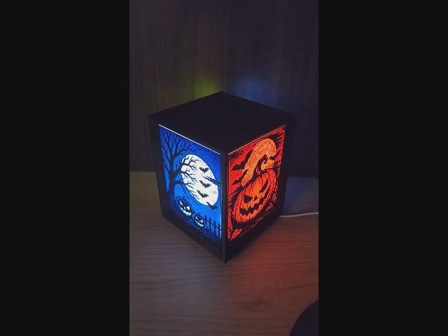 Rotating Lithophane Lantern